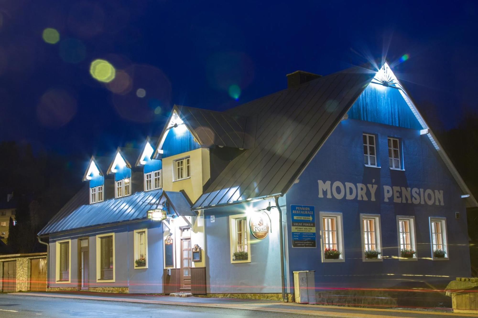 Modry Pension Rokytnice Rokytnice nad Jizerou Exteriör bild