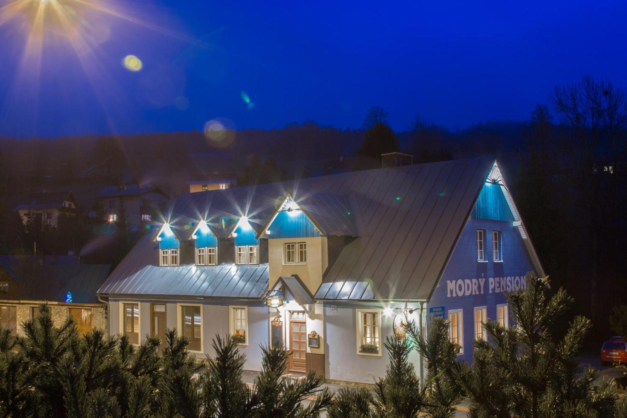 Modry Pension Rokytnice Rokytnice nad Jizerou Exteriör bild