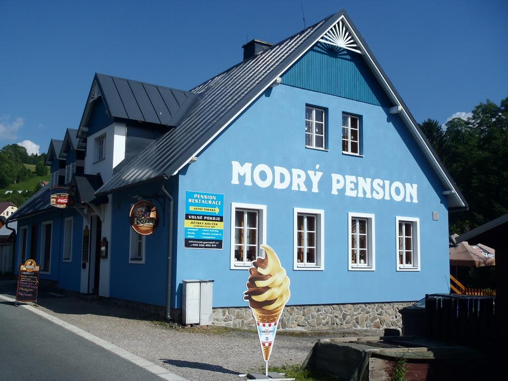 Modry Pension Rokytnice Rokytnice nad Jizerou Exteriör bild