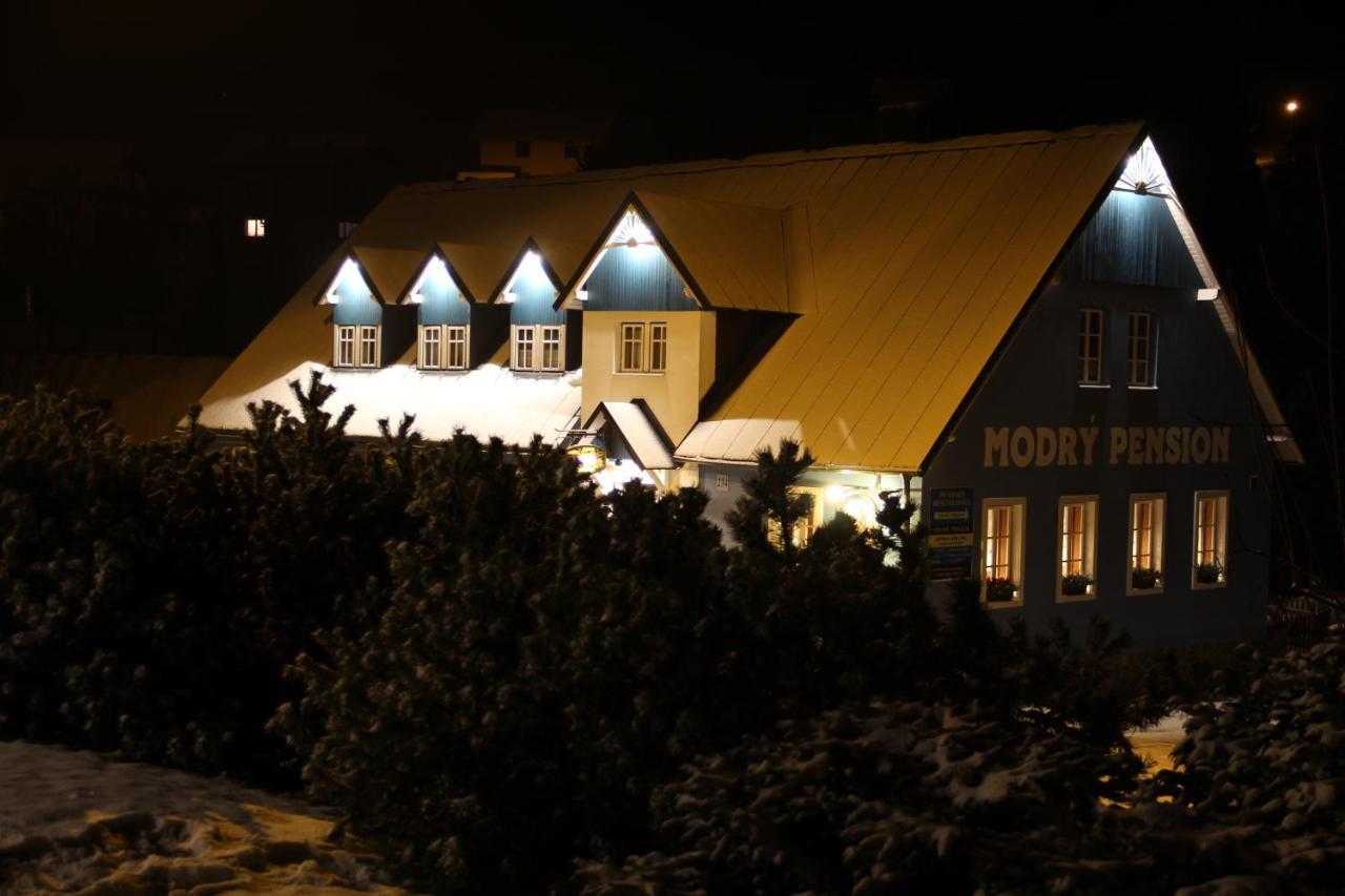 Modry Pension Rokytnice Rokytnice nad Jizerou Exteriör bild